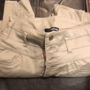 High waisted skinny pants